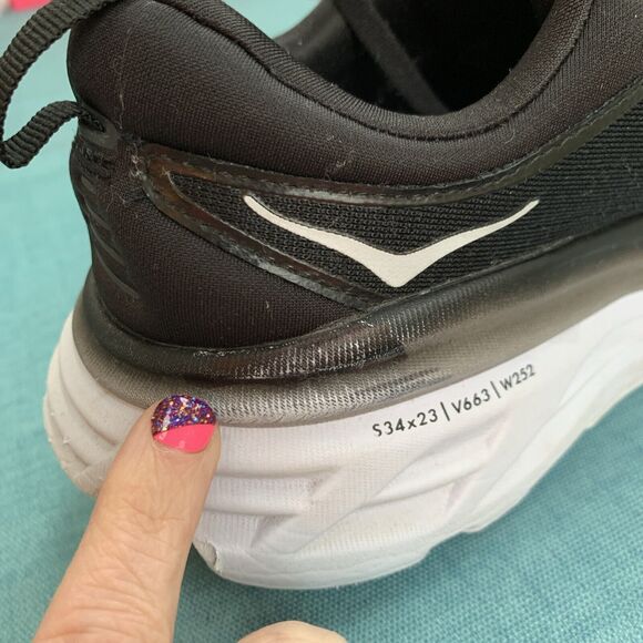 Size 8 - Hoka One One Bondi 8 Womens - Picture 9 of 12